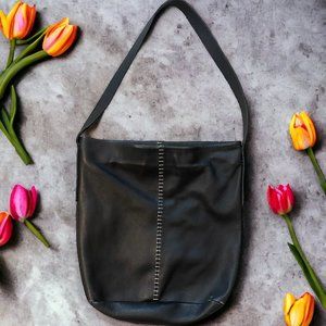 Vintage Ellington Black Leather Bag